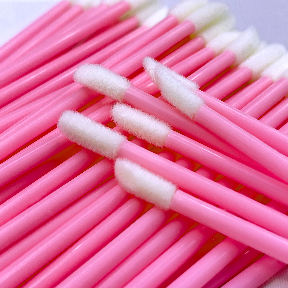 Lip Balm - Brosse à lèvres jetable, 50/500 pièces,