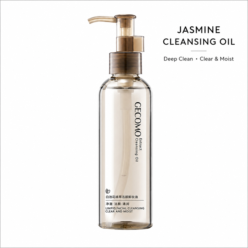 Cleanser Face - Huile nettoyante au jasmin, démaquillant, nettoyage