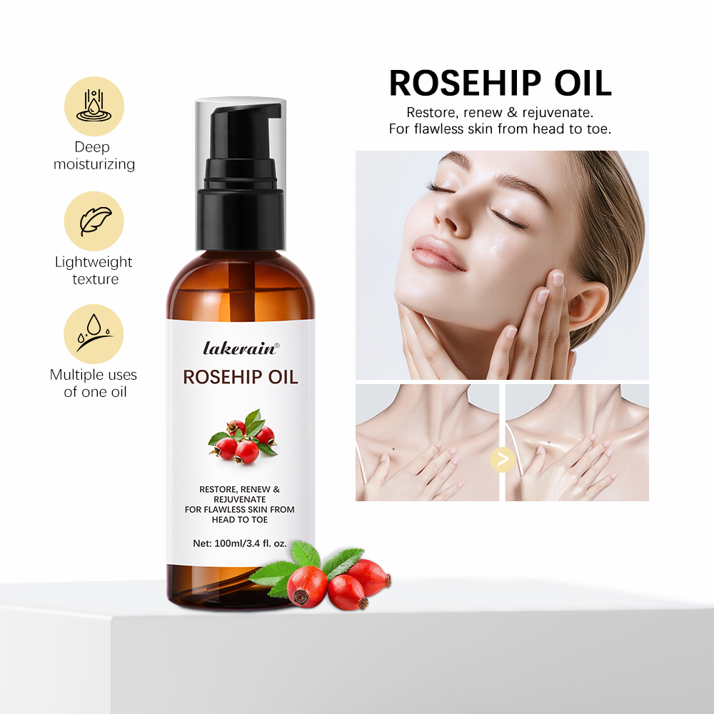 Face Oil Rosehip - Huile de rose musquée biologique 30ml,