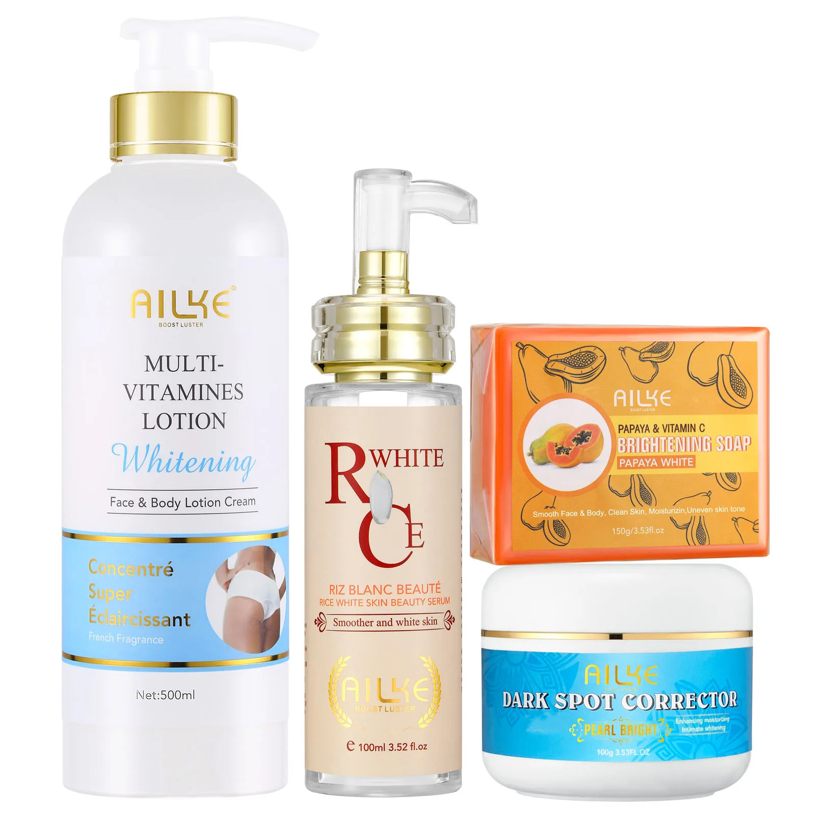 Vitamin C Serum - AILKE Lotion pour le corps blanchissante