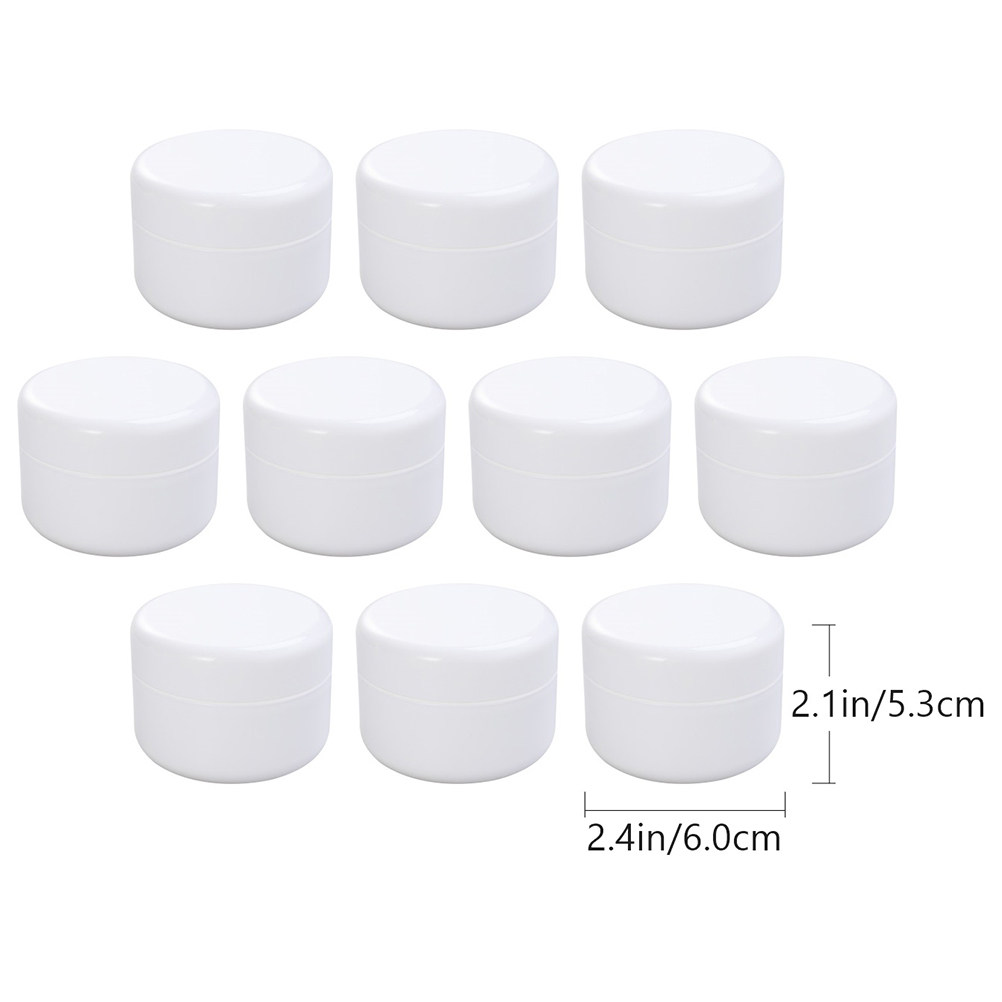 10 pots en plastique vides pou - Body Lotion avis et prix